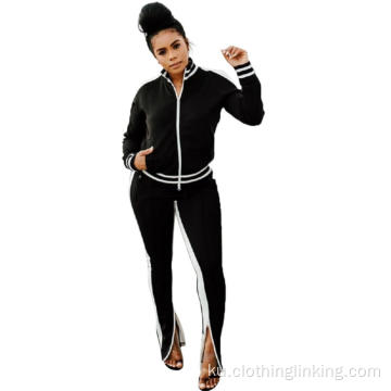 Hoodies Sweatshirt and Wide Leg set